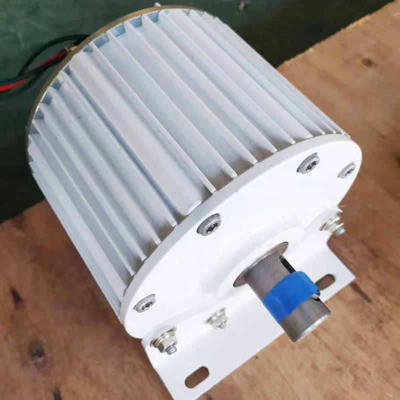 Imagem -03 - Gerador Elétrico de Fases ac 10kw 24v 48v 96v 110v 220v Alternador de Baixa Rpm Geradores de Terras Raras com Ímã Permanente 10000w