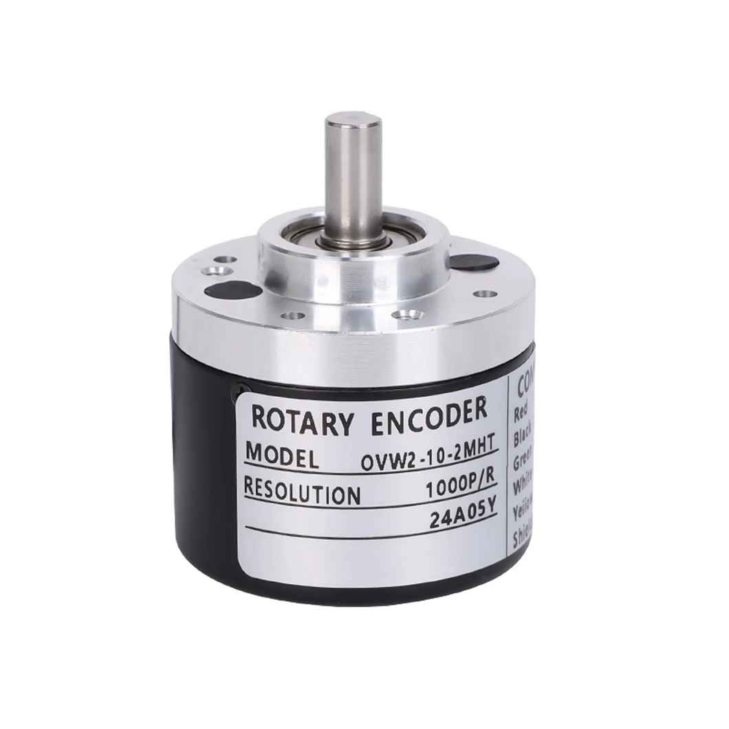 OVW2-10-2MHT/OVW2-1024-2MD/2MH 6mm Solid Shaft Incremental Rotary Encoder 10~10000PPR Customized Encoder for CNC Textile Machine