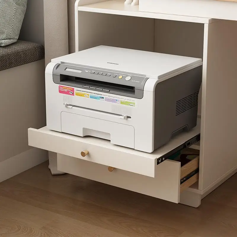 

Desk Can Be Placed in A Printer, Integrated Computer Desk, Learning Corner Bedroom, Retractable Adult Writing Desk