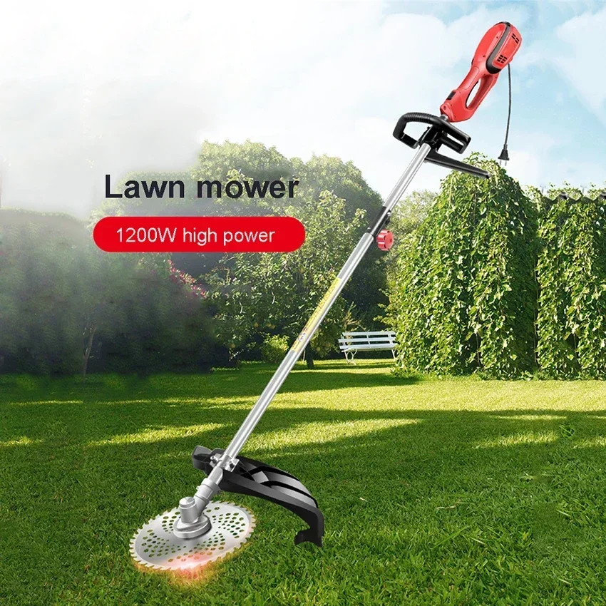 for GT-528T Electric Lawn Mower Grass Cutter Trimmer 7000min-1 Lawn Weed Whackers Machine Garden Tool for  220V