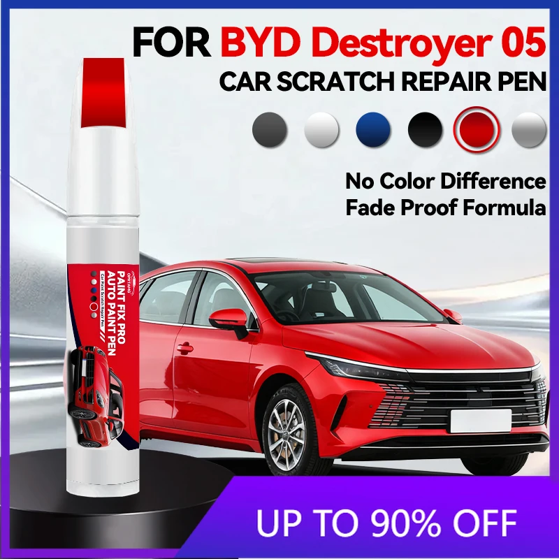 

Инструмент для ремонта автомобильной краски BYD Destroyer 05 (1996-2026), карандаш для подкраски, средство для удаления царапин, аксессуары для авто, черный, белый