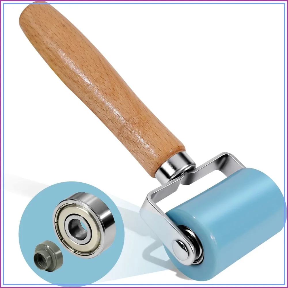 Professional Dual Bearing PU Seam Roller for Car Audio Sound Deadener, Wallpaper & Vinyl Wrap Installation