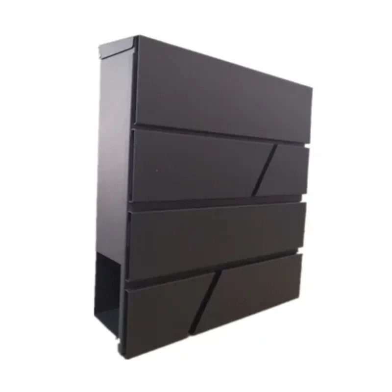

37x33x12cm Mailboxes Upscale Iron Art European Villa Mailbox Outdoor Box Creative Box Waterproof Box