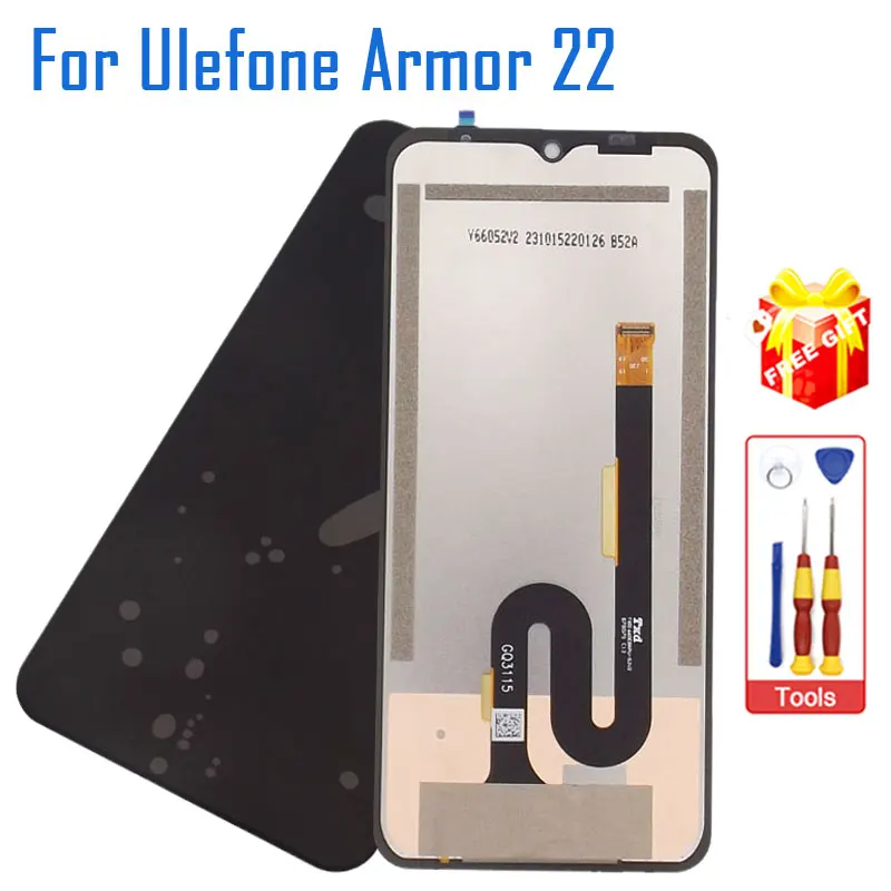 

New Original Ulefone Armor 22 LCD Display+Touch Screen Digitizer Display Accessories For Ulefone Armor 22 Smart Phone