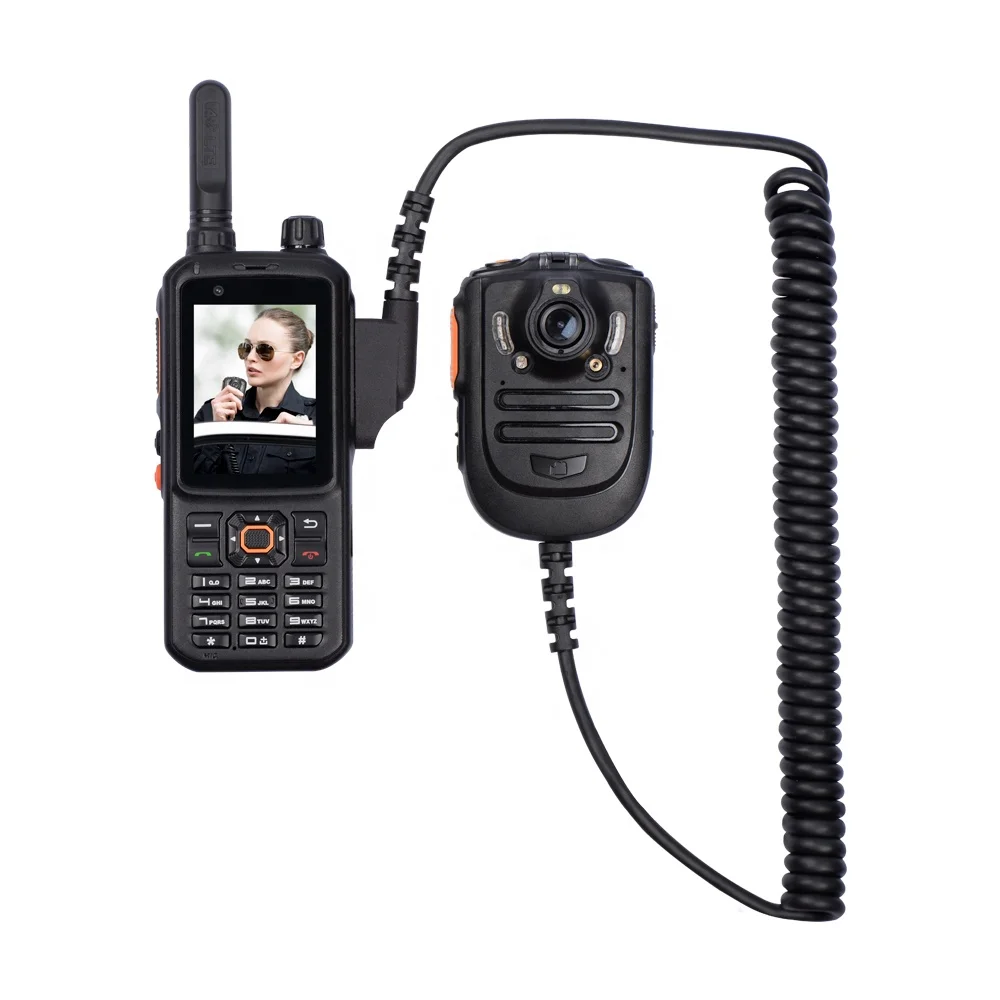 Inrico B04 RSM & Body Camera Two In One Microphone Speaker For Walkie Talkie