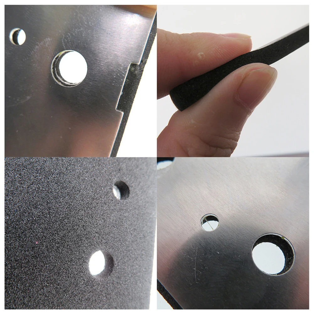 1 Pcs Sanding Pad 100*110mm Aluminum Plate Square Thickness: 5mm Long Service Life Fit To The Machine Perfectly.