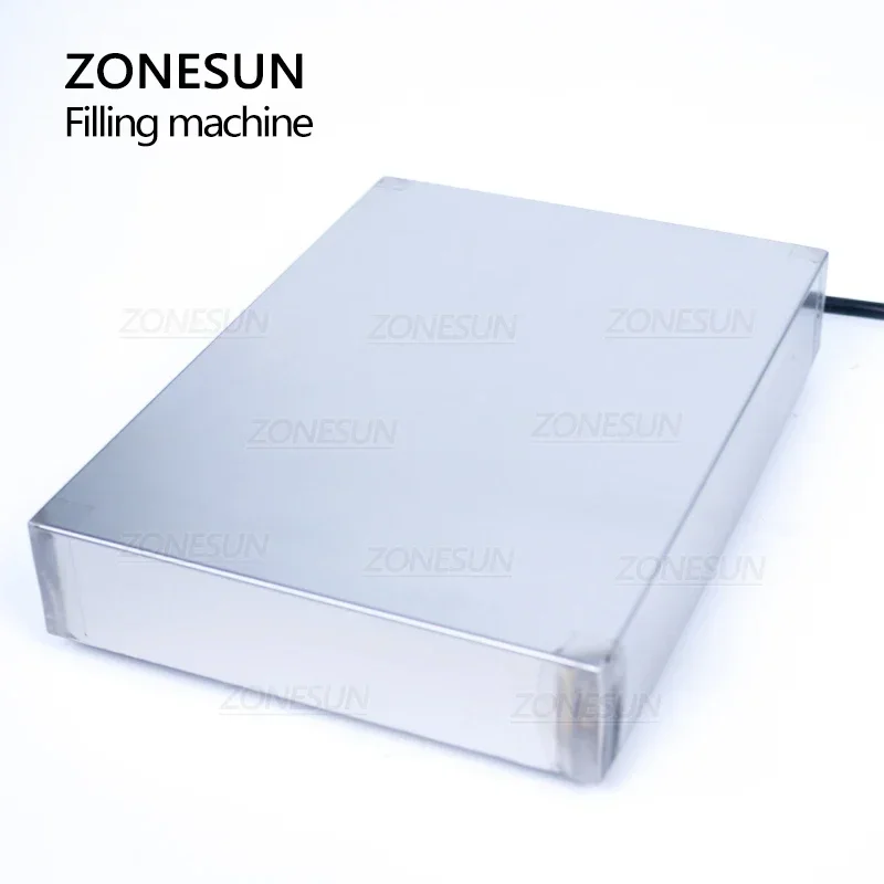 ZONESUN Pompa semiautomatica a ingranaggi a testa singola Olio lubrificante Olio commestibile Riempitrice e pesatrice essenziale