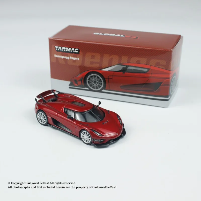 

TW 1:64 Литая под давлением модель автомобиля из сплава Regera, игрушка для мальчиков, коллекционное украшение для взрослых.