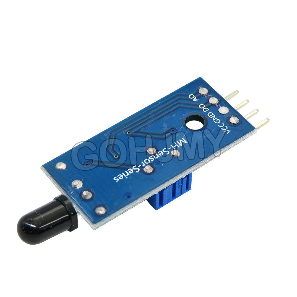 Pumuddsy LM393 3 Wire / 4 Pin IR Flame Detection Sensor Module Fire Detector Infrared Receiver Module for arduino Diy Kit