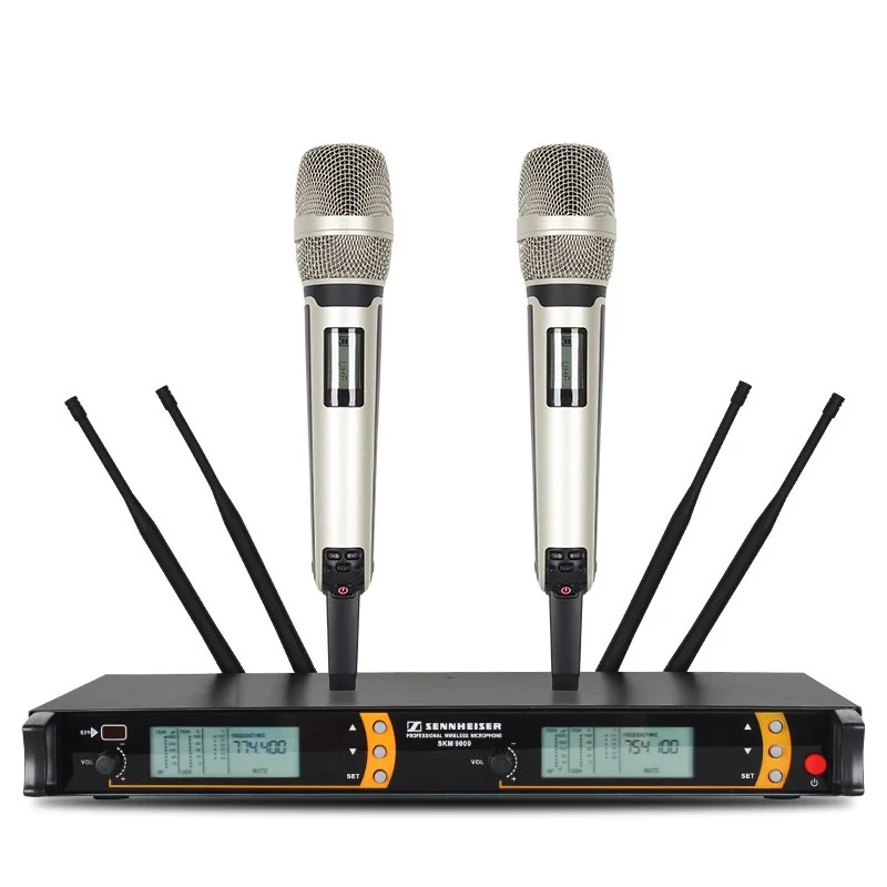 SKM9000 Wireless Microphone One-to-Two Home Performance KTV Dedicated Outdoor Stage U-band Gooseneck Karaoke Microphone