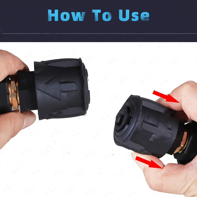 High Pressure Fast Hose Extension Connector - Quick Connect Durable Coupling Tool for Karcher K1-K7 & Most Pressure Washer Brand