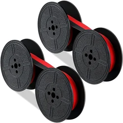 Typewriter Ribbon Twin Spool Typewriter Ribbon Red and Black Twin Spool Replacement Pack for Most Typewriter