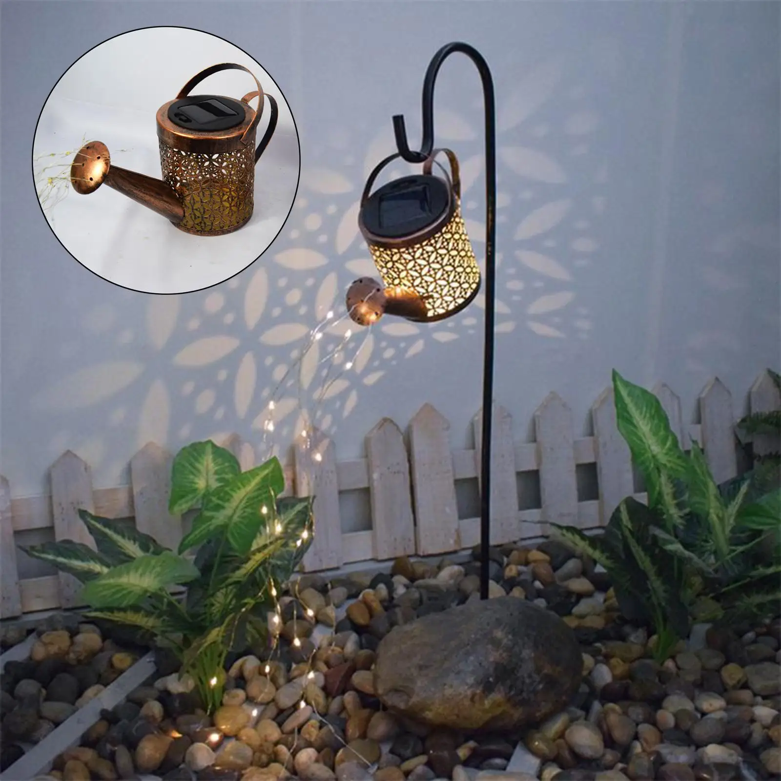 

Romantic Garden Sprinkles String Light Solar Power Lamp Decor
