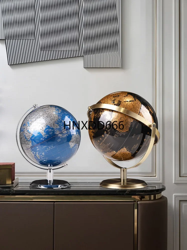 Living room light luxury high-end globe ornament office study desktop creative home accessories