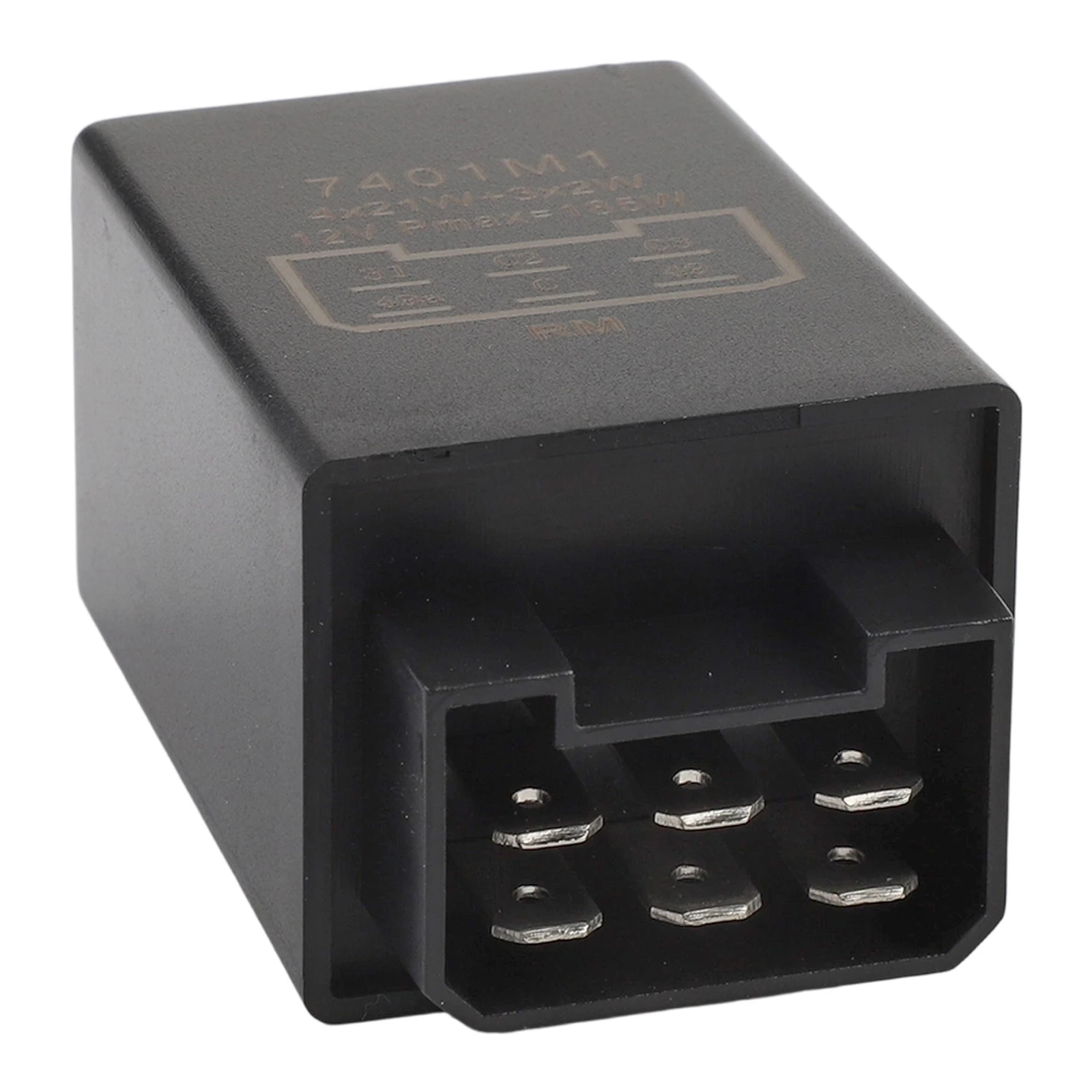 

Flasher Sensor Relay for Tractor and Vintage For Car Use 6 Pin 12V Relay Flat Connection for Easy Installation OEM 335200160