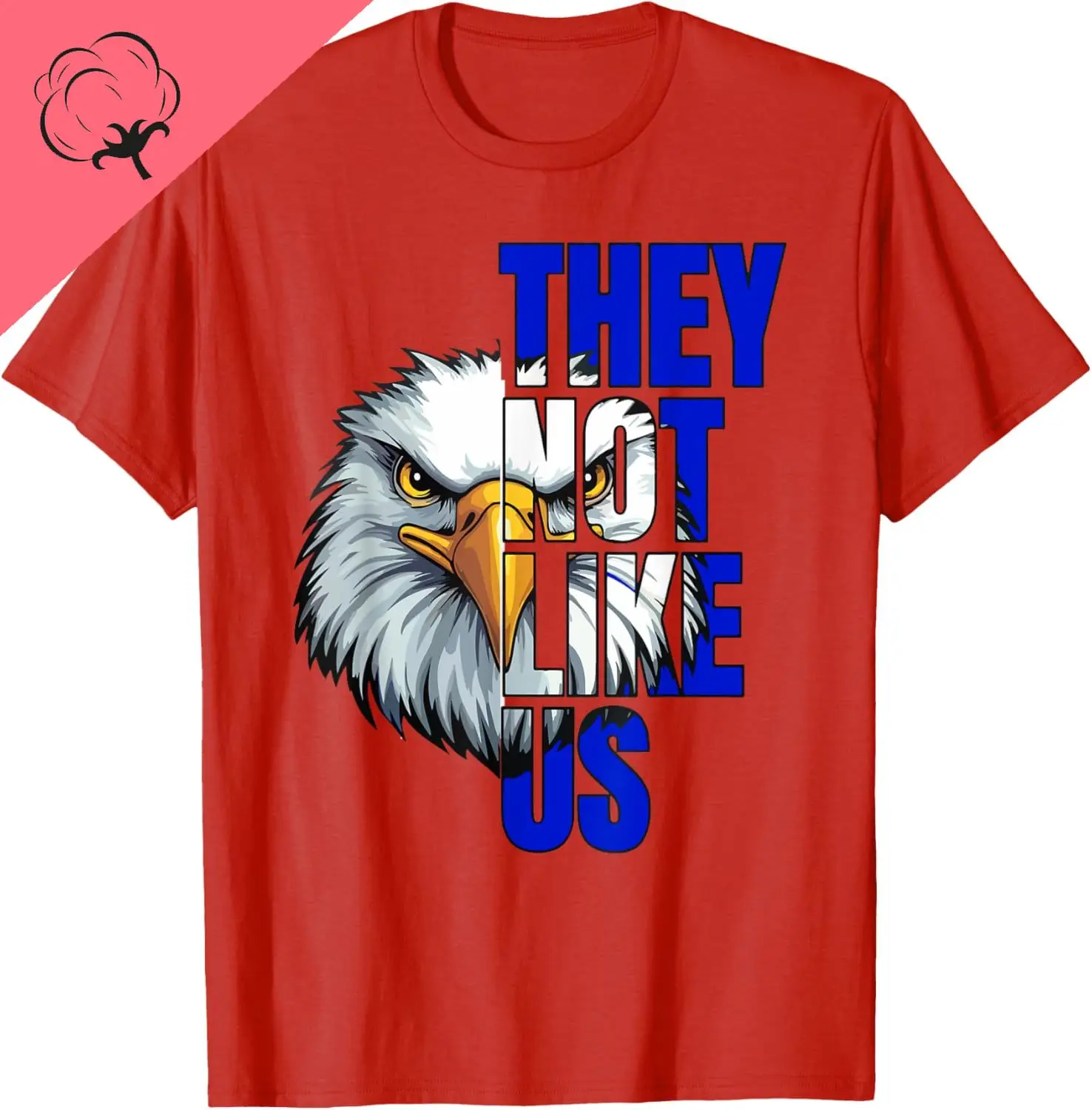 أنت لا يحبون الولايات المتحدة النسر Kawayi زوجين تنفس ومريحة القطن Y2k رجل تي شيرت مضحك قميص Camiseta
