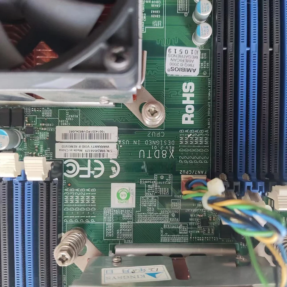 X8DTU-F Supermicro デュアルウェイサーバーマザーボード 55 56 シリーズ CPU LGA1366