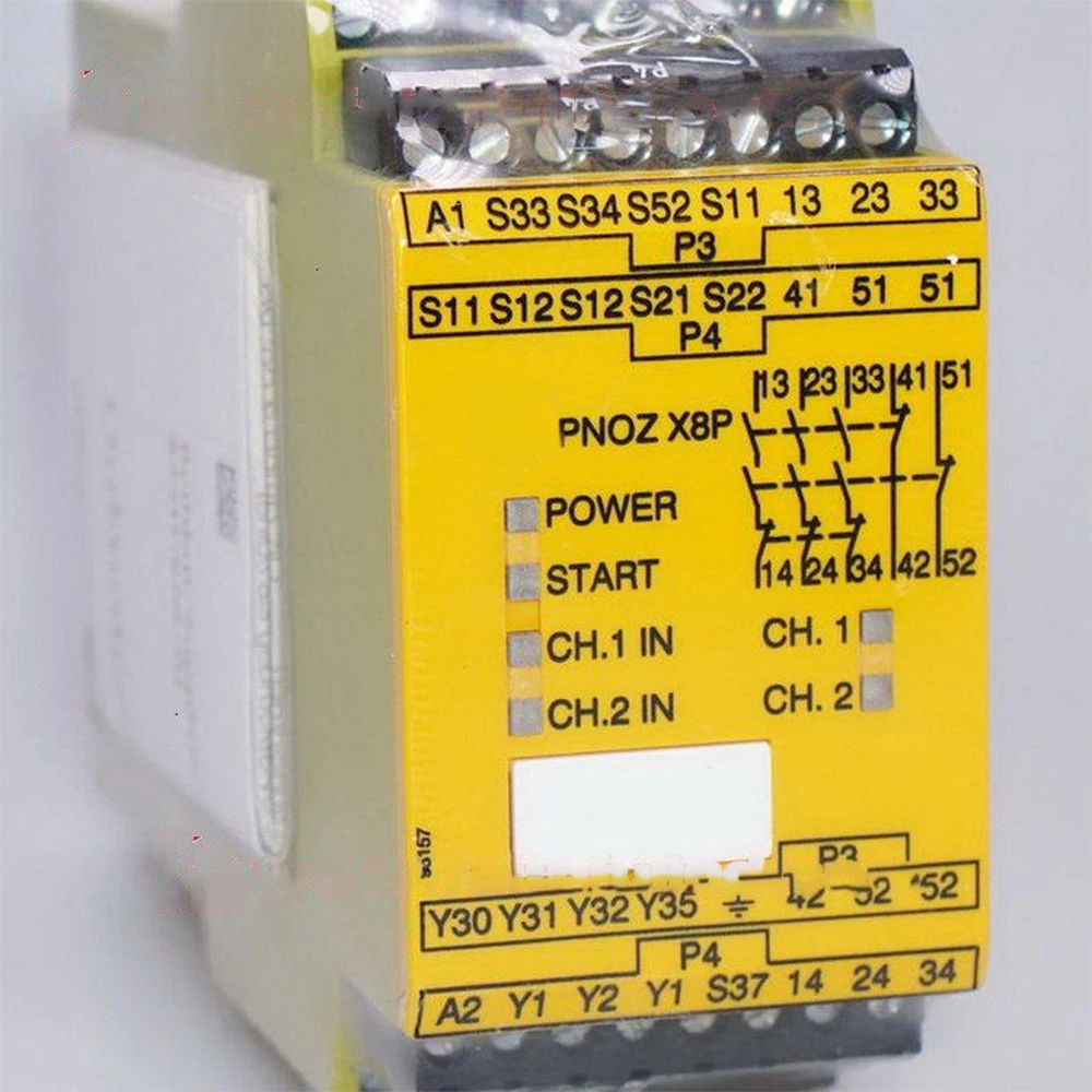 New Durable for Pilz PNOZ X8P 777768 230V Safety Relay Module in Box
