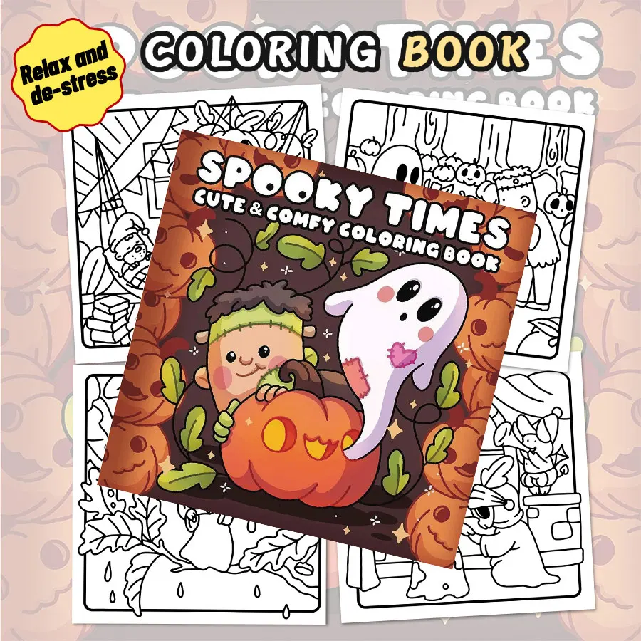 Libro da colorare per il mistero del crimine, scene di suspense, interazione fai-da-te genitore-figlio, relax e decompressione, migliora la creatività