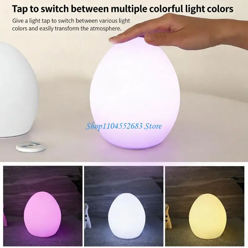 

Round Shaped Flexible Night Lamp For Nursery Room And Relaxation