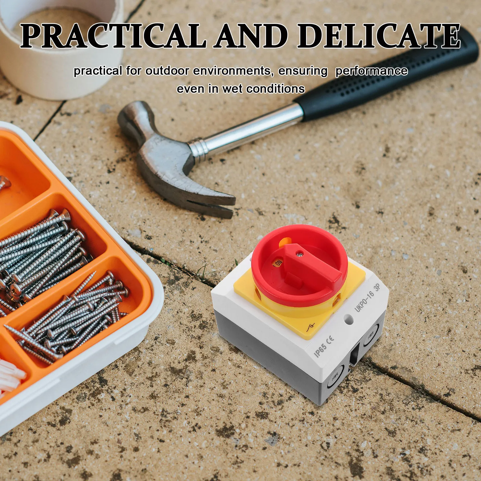 

Водонепроницаемый уличный выключатель нагрузки в герметичном корпусе для дистанционного управления электрооборудованием и генераторами (морские)