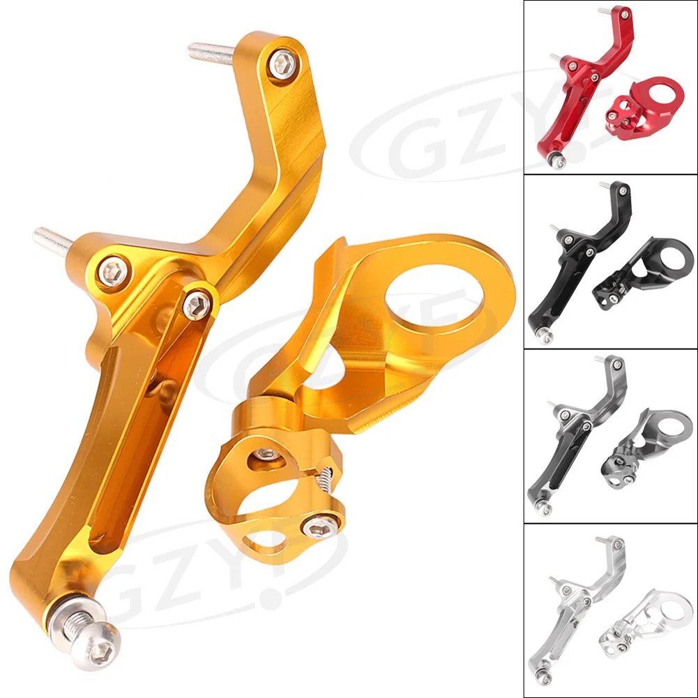 For Suzuki GSXR1000 GSXR 1000 2009-2015 K9 Motorbike Steering Damper Stabilizer Bracket Mounting Holder Set CNC Aluminum