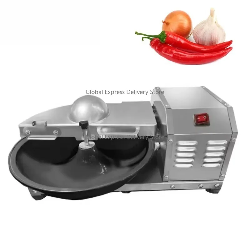 

Commercial Food Chopping Machine 5L Stainless Steel Vegetable Cutter for Meat Chopper