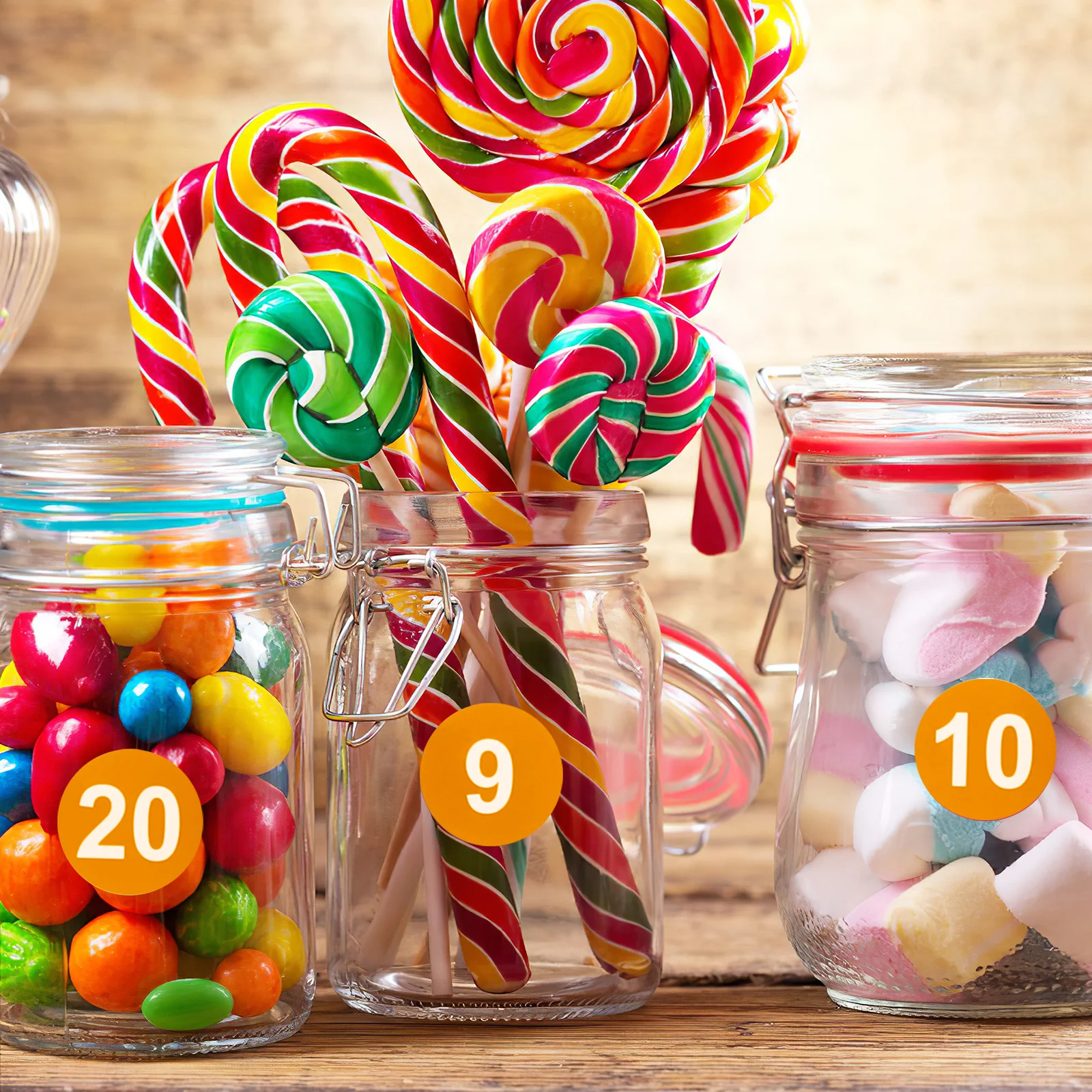 

Number Stickers Self-Adhesive Round Digital Labels For Organizing Office Classroom Storage Jars Keys Bottles Numbered