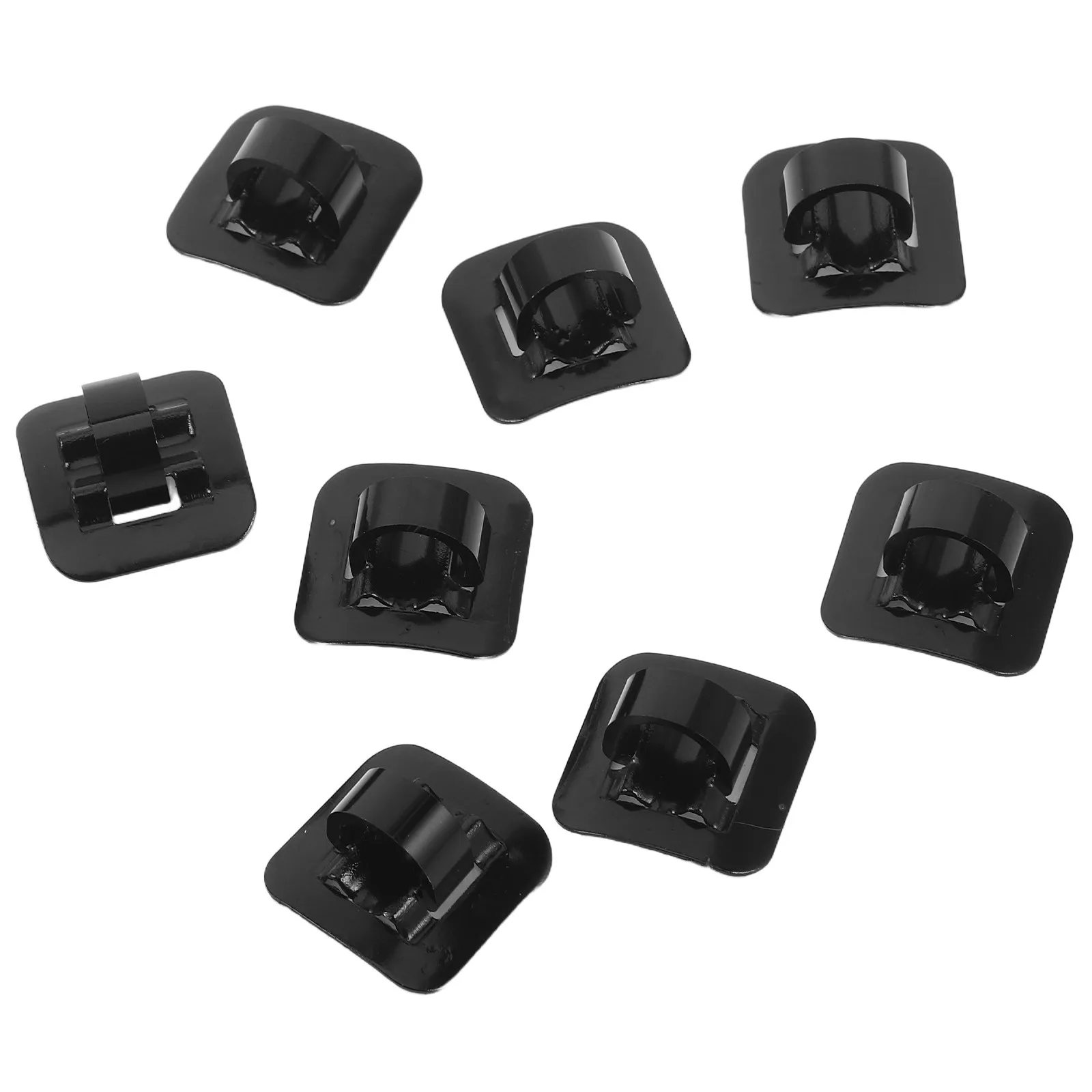 8 Pcs Adhesive Cable Clips Bike Brake Buckle Housing Bicycle Guide Clamps Hose C-clips Line