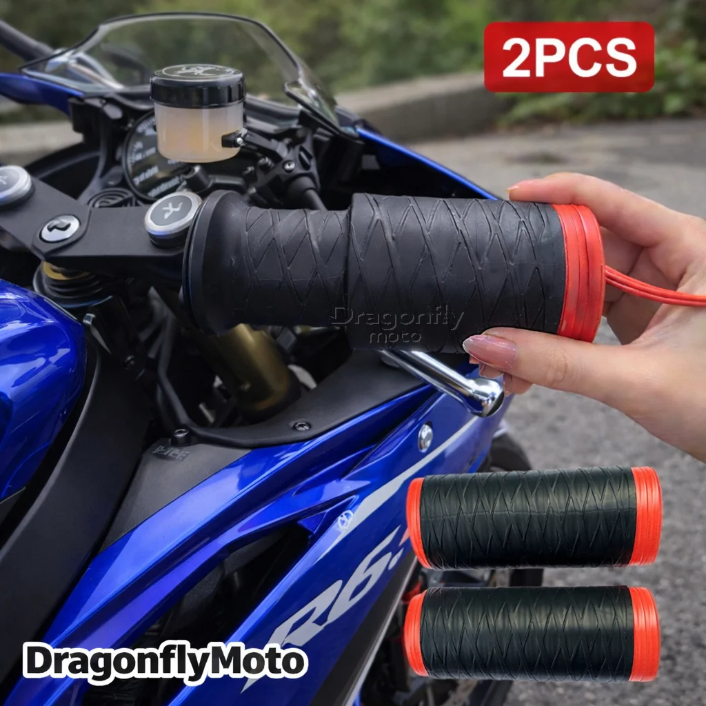 

Motorcycle Silicone Handlebar Cover For Yamaha YZFR6 YZF R6 R6S 1999-2015 Self Shrinking Non-Slip Motorcycles Grip Covers