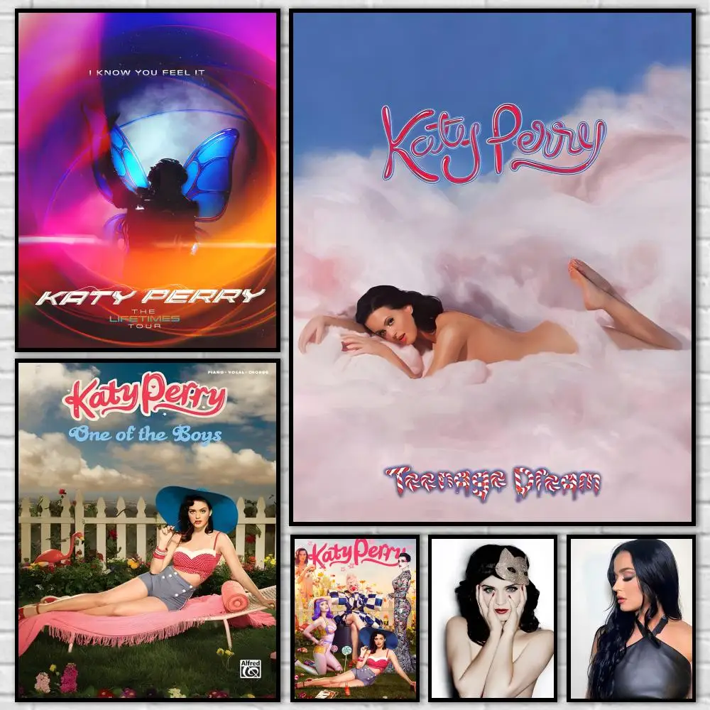 Katy Perry 143 Poster Durable HD PVC Wall Art - Waterproof Dustproof Easy Install For Home Cafe