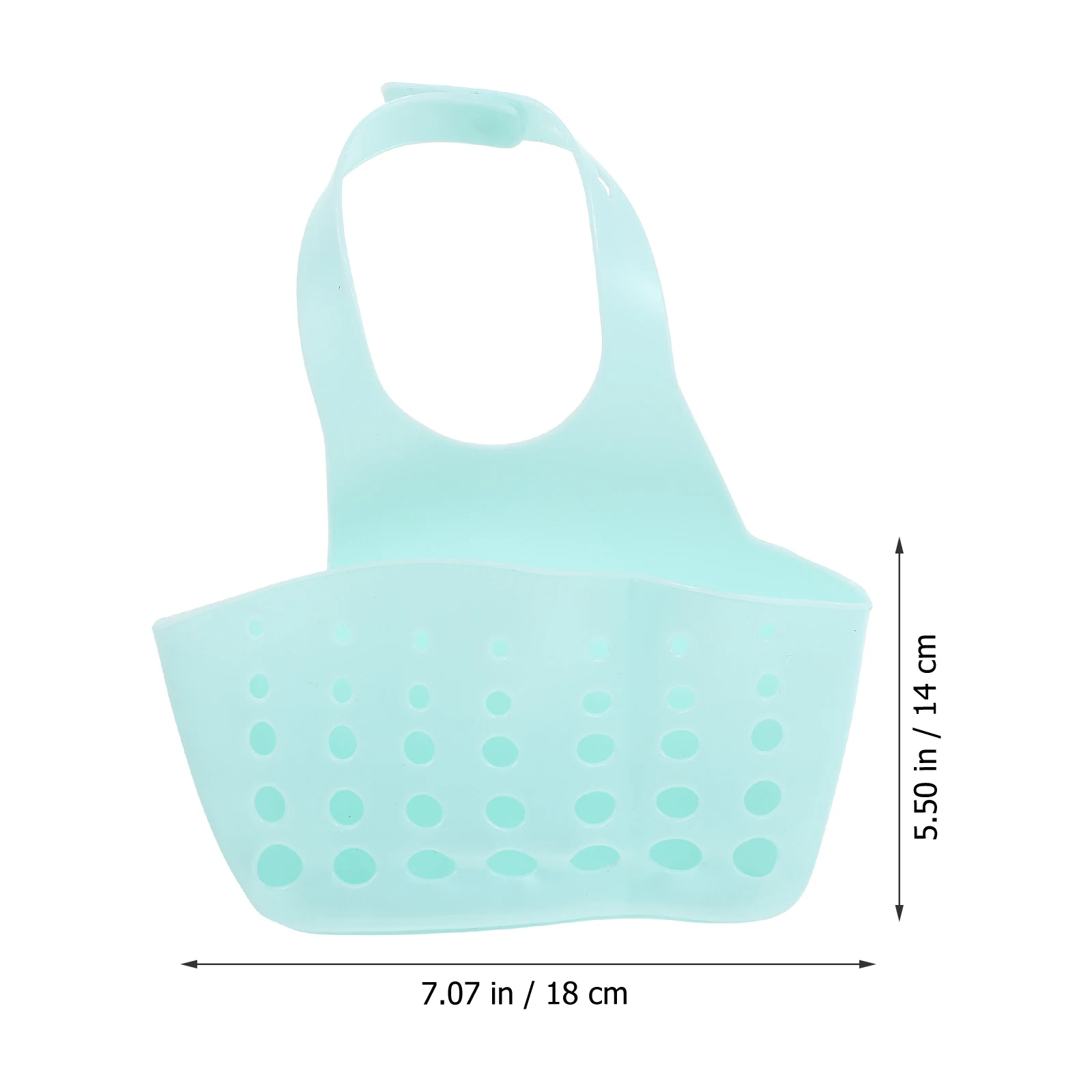 

6pcs Adjustable Sink Shelf Drain Basket Kitchen Faucet Organizer Sponge Brush Holder Dishcloth Storage Rack Kitchen Draining