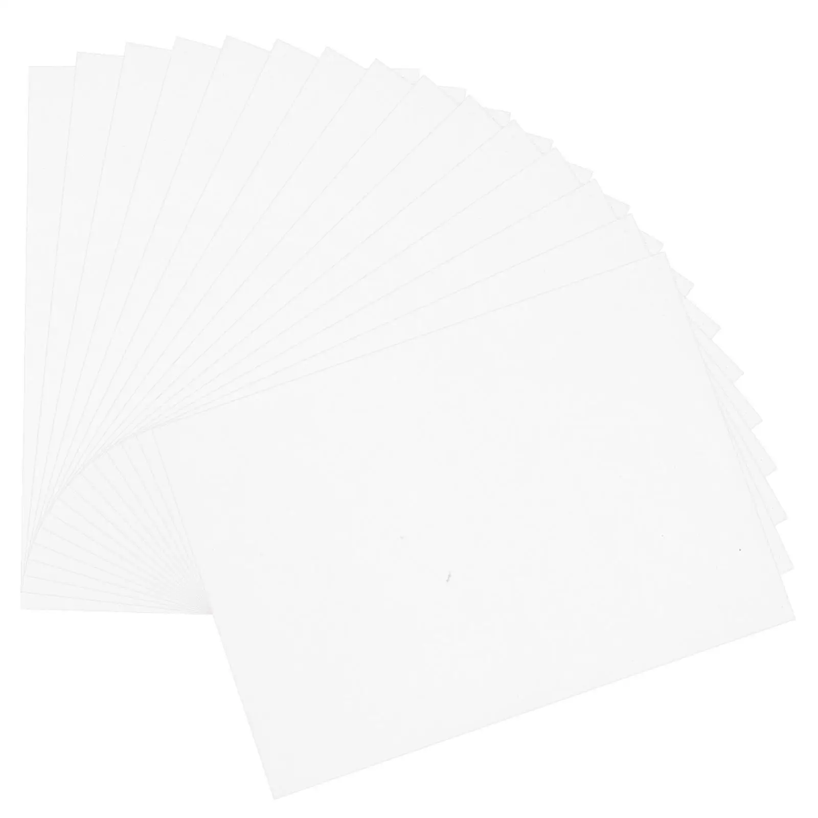

50 Pcs Postcard Mounting Boards Poster Paper Posterboard Photo White Large Prang Construction