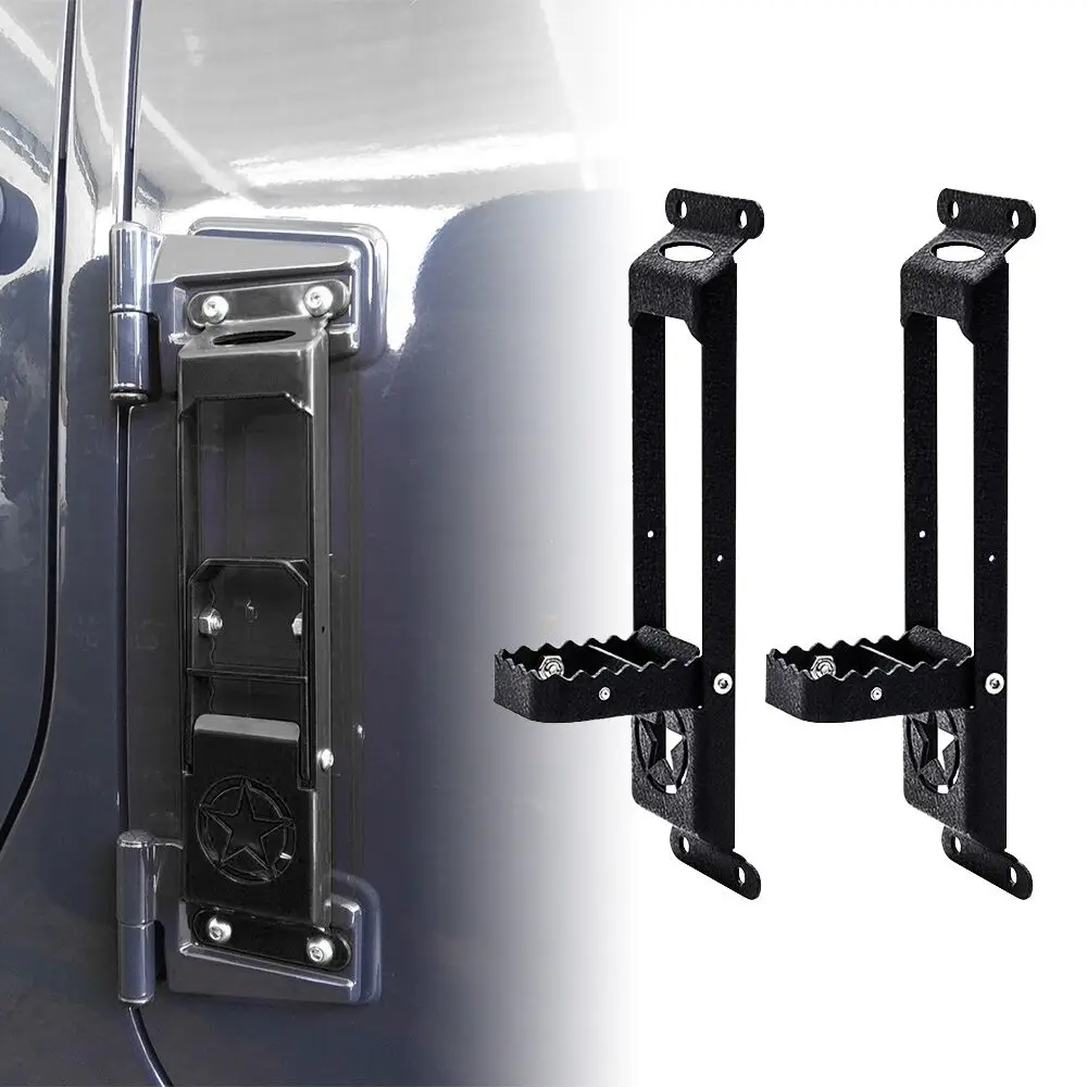Samochód pomocniczy pedał górny dach drabina dla Jeep Wrangler JK JL 2007-2021 Car Styling akcesoria samochodowe