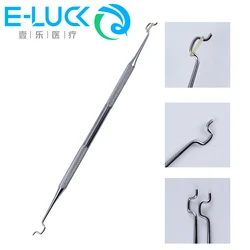 1 pc Dental Orthodontic Tools Elastic Placer Twil-on nstruments Ligature Ties Ring Placer Placement Dentist Lab