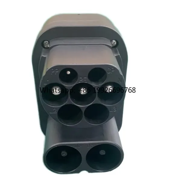 

Адаптер для зарядки электромобилей CCS2/NACS: комбинированный разъем DC+AC для дооснащения/модернизации, новый коннектор для электромобилей