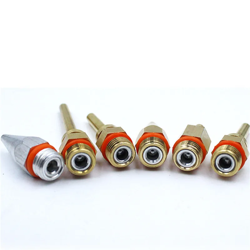 

For Hot Melt Glue Gun Compatible with Glue Sticks Copper Glue Gun Nozzle Supplement Leakproof Steel Ball