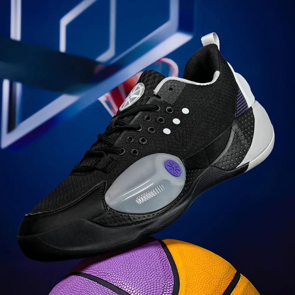 2026 New high rebound city 10 basketball shoes men Wade shock  combat sports shoes students low top sneakers view 4
