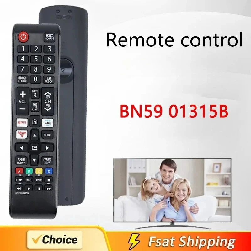 BN59 01315B For Samsung Remote Control Compatible with UE43RU7100 UE49RU7100 UE50RU7100 UE55RU7100 UE75RU7100 UE43RU7105 UE43RU7