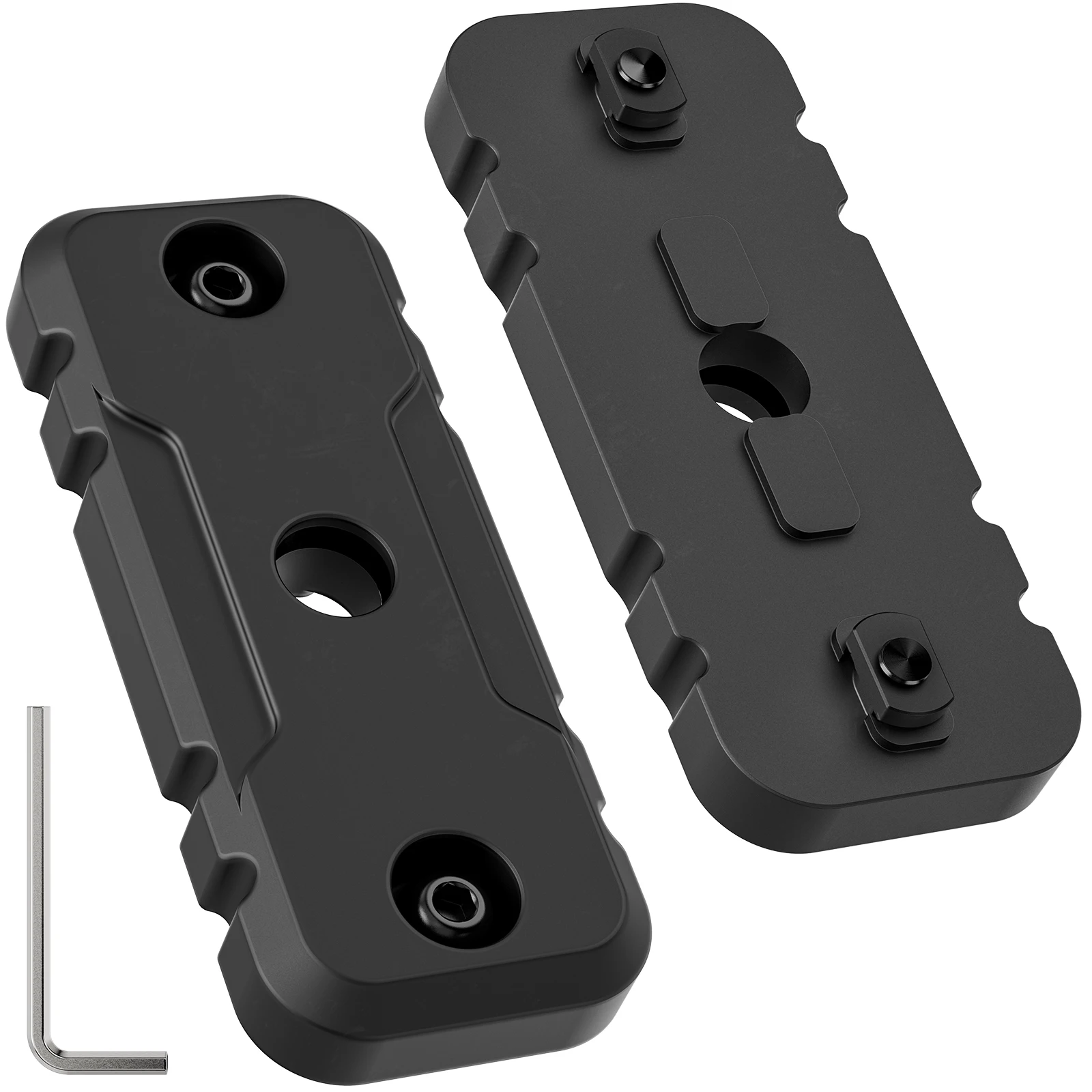 MLOK Exterior Forend Weights with QD Sling, MW5 All Metal Weight Block Kit for MLok Handguard, Rail Scales Mlok Hand Stop - view 2