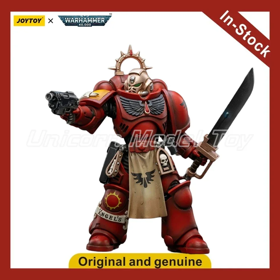 

В наличии оригинальные JOYTOY Warhammer 40K Blood Angels Primaris Lieutenant Tolmeron 1/18 фигурки модели игрушек