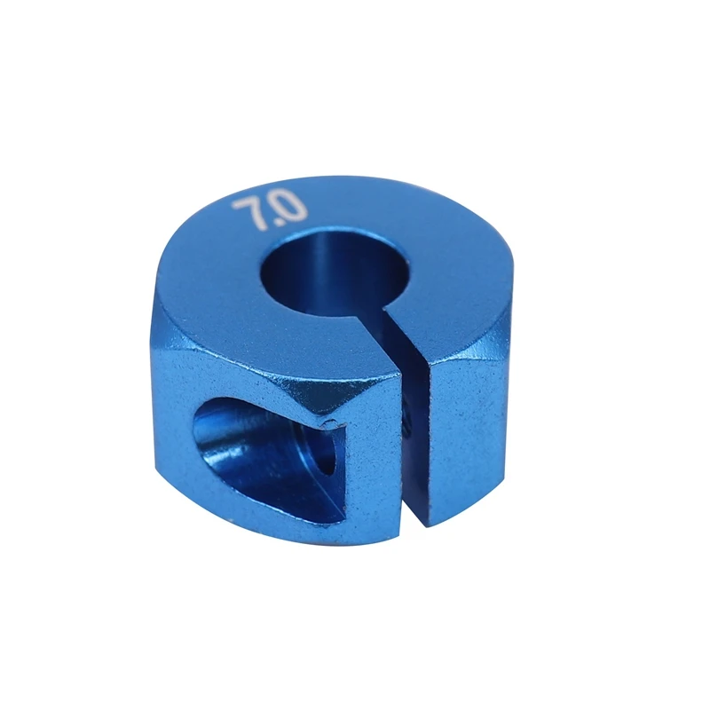 RC Blue Aluminum 7.0 Wheel Hex 12Mm Drive With 12Pcs 02101 Steering Pivot Bushing C-Hub Bushings HSP Spare Parts