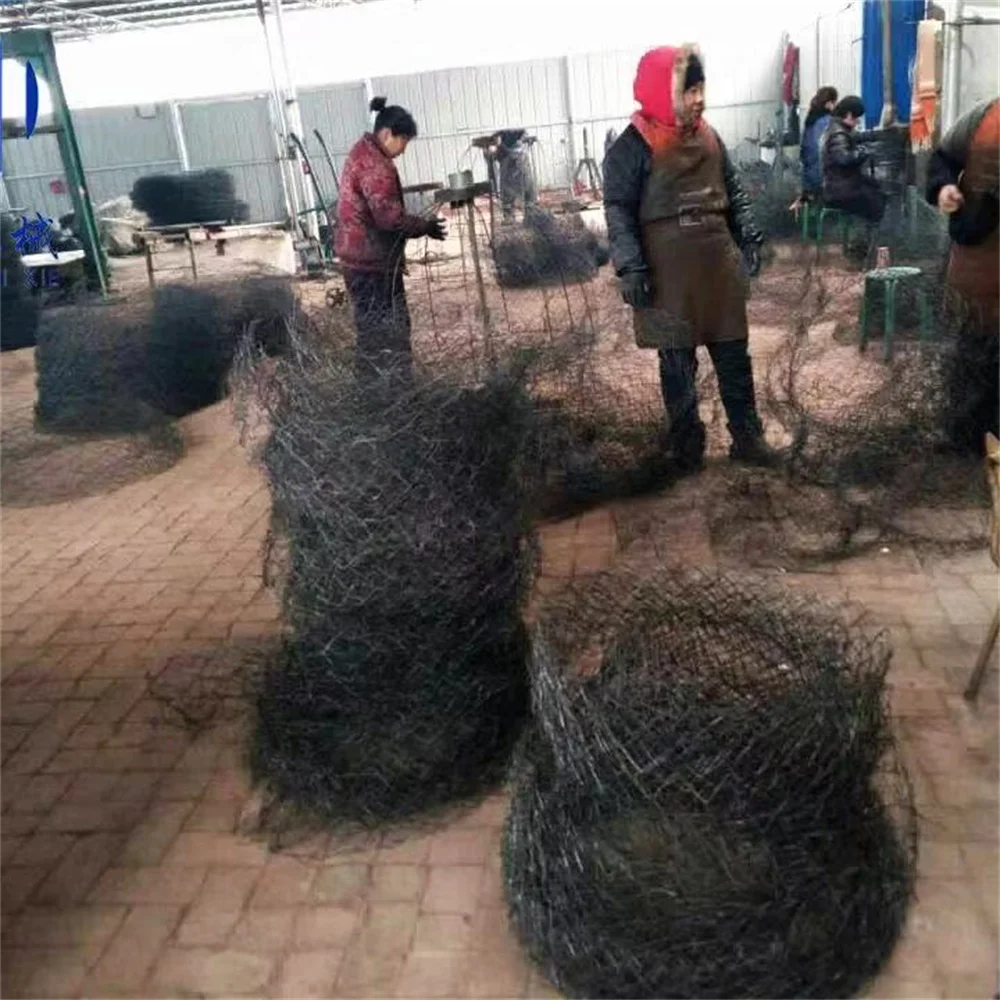 Plant Transplant Mesh Production Line Tree Root Ball Wire Basket Machine view 4