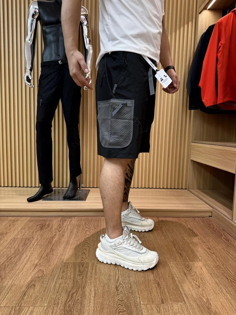 

Легкие Qui-Dry водонепроницаемые дышащие спортивные повседневные брюки orts ex весна-лето с регулируемым поясом, прямые брюки