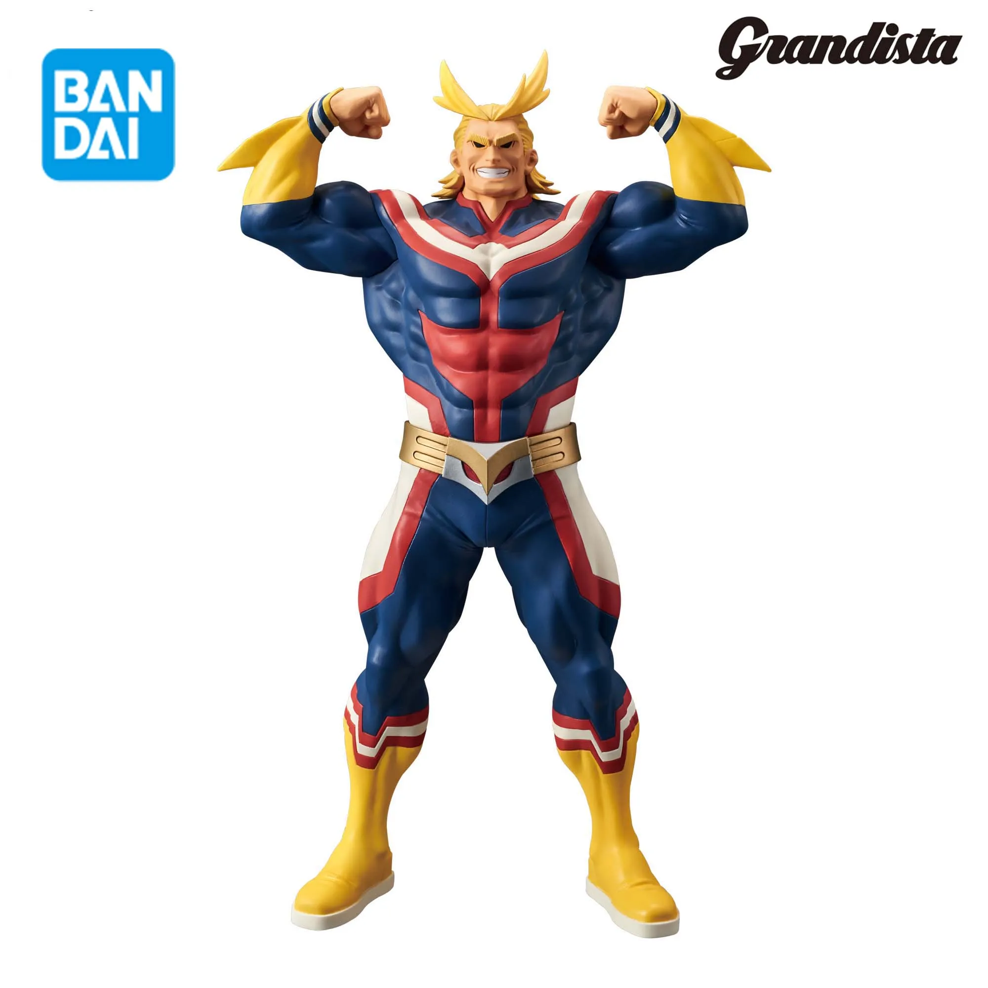 

In stock Genuine Bandai BANPRESTO My Hero Academia Grandista-ALL MIGHT 28CM Figure Highly Detailed Collectible Model Toy Gift