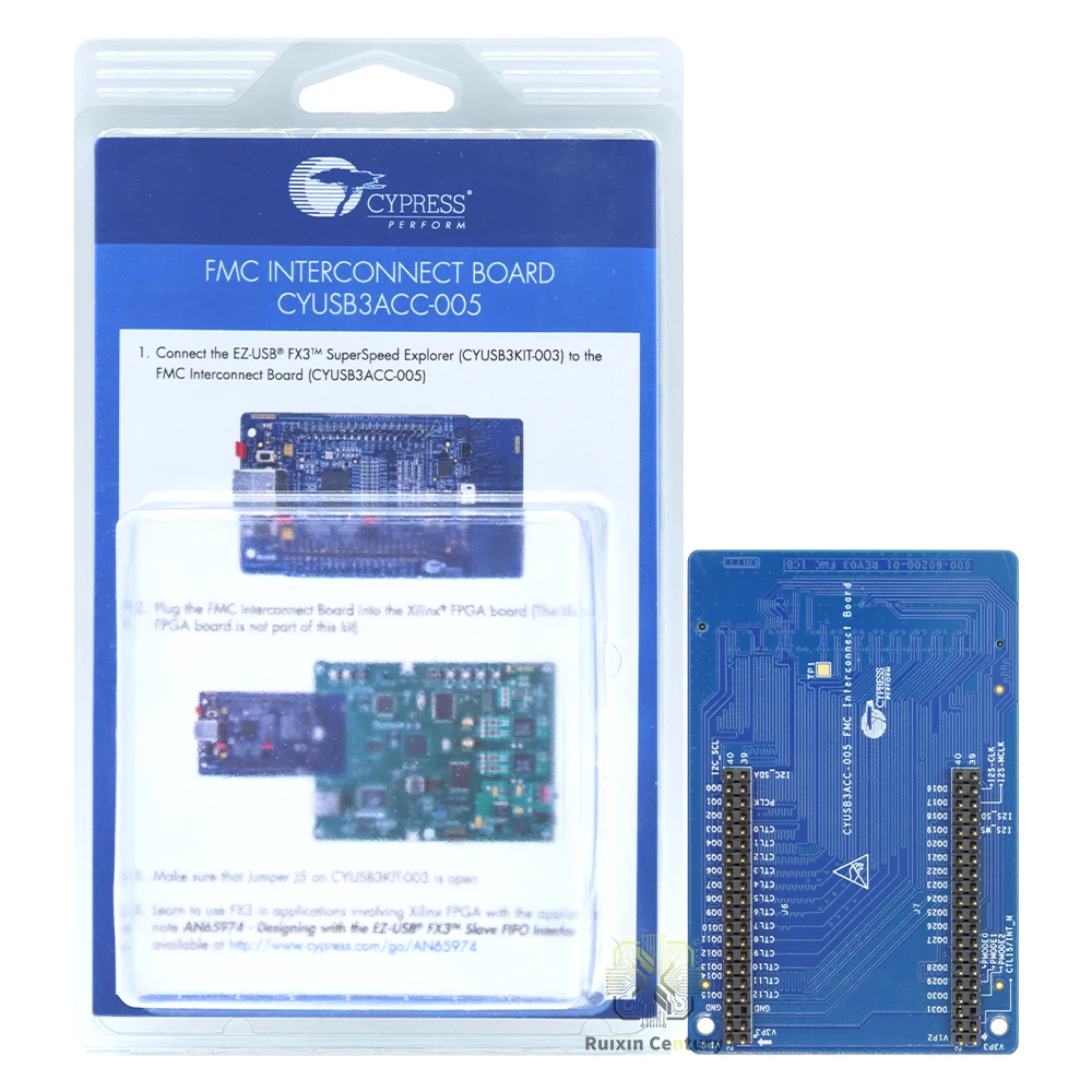 FOR Cypress CYUSB3ACC-005 Kit FMC EZ USB FX3 Interface Chip IC Development Evaluation Kit