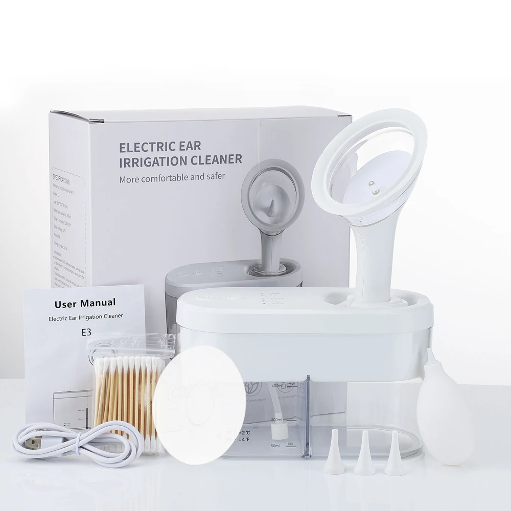 

Очиститель воды для ушей, ушная серска, удаление ушной серы, 4 режима давления, ирригационная система, безопасная мойка для ушей, набор для чистки ушей для взрослых и детей