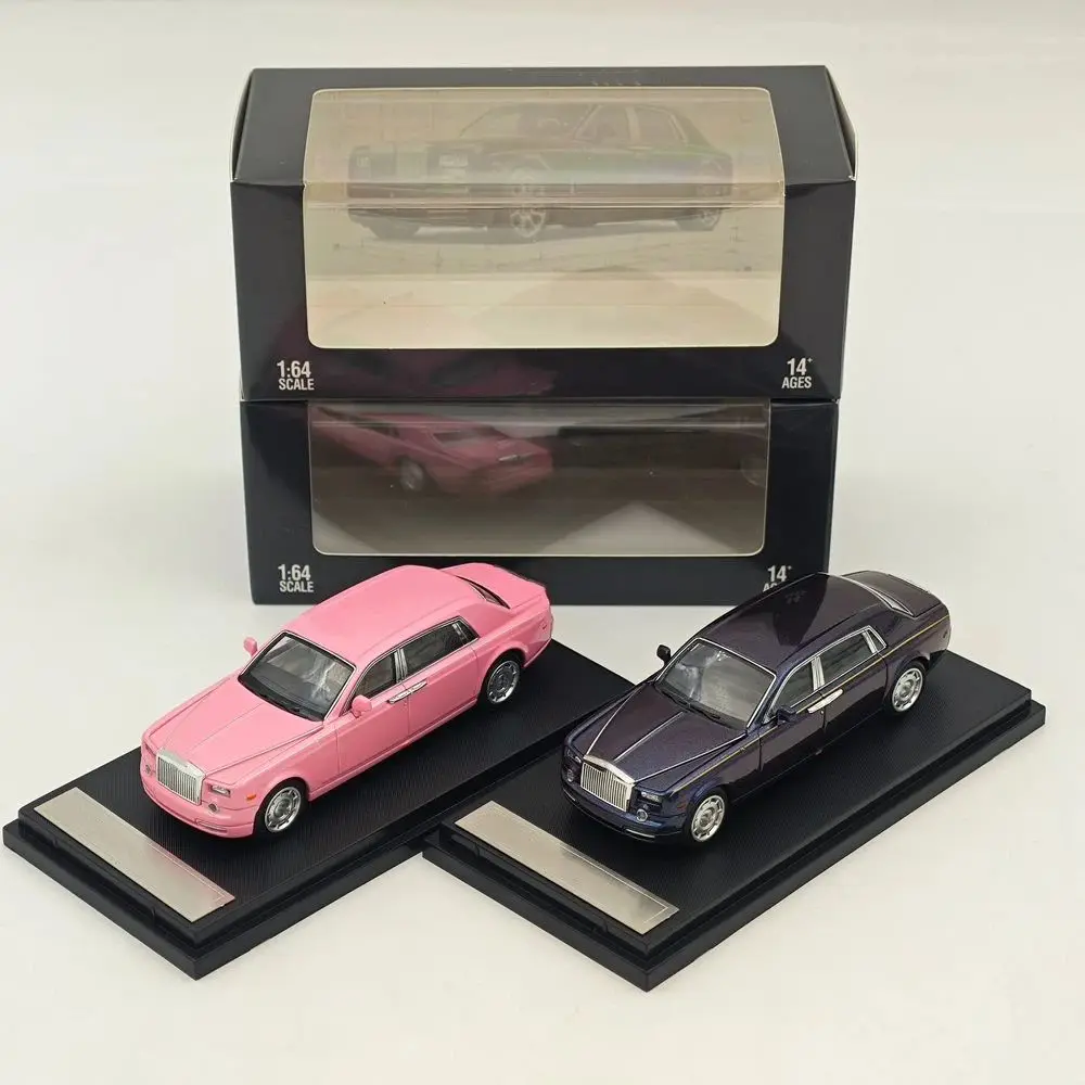 

SW 1:64 Phantom VII 7 Luxury Sedan Sports Diecast Model Car Miniature Limited Edition Collection Auto Gift