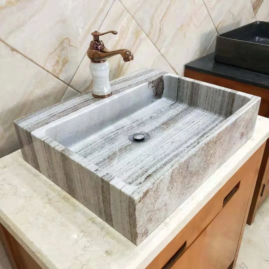 حوض شطرنج من الخشب الكريستالي، حوض غسيل، إبداع الحمام، حوض فني