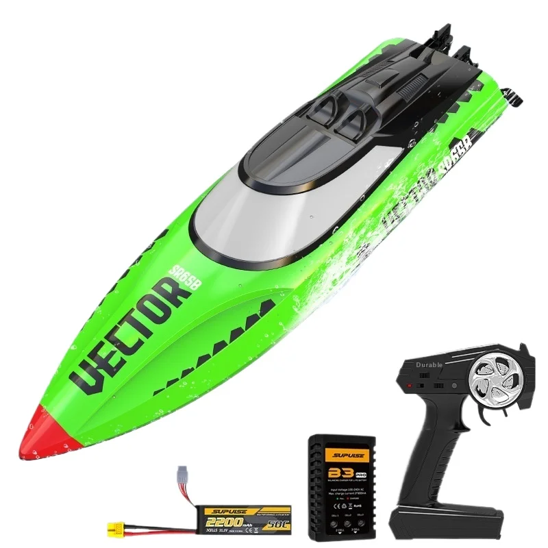 Orlans 2,4g barco acrobático con Control remoto sin escobillas de alta velocidad 50 km/H profesional adulto inalámbrico lancha rápida de agua eléctrica juguete para regalo